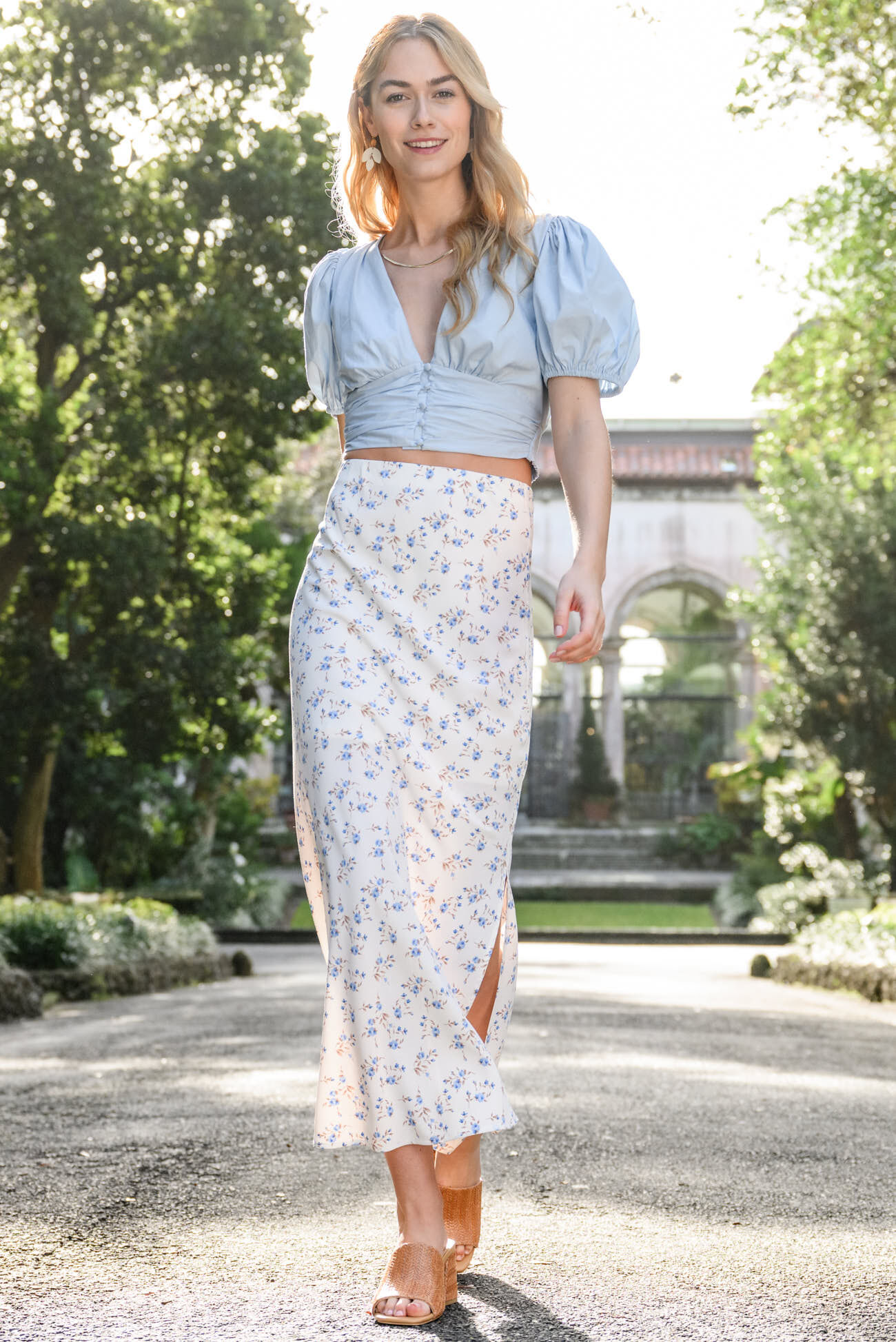 Altar'd State Amora Midi Floral Skirt at Mall of America® in