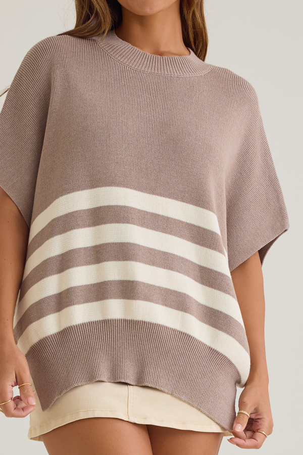 Xena Long Strip Sweater Detail 3 - Altar'd State