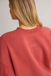 Pray Applique Pullover Detail 5 - Altar'd State