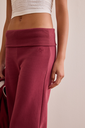 Go With Your Flow Foldover Pant - Altar'd State - 