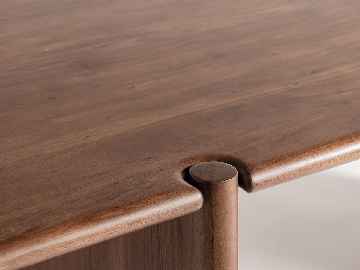 Moss Wood Dining Table Detail 7 - Altar'd State