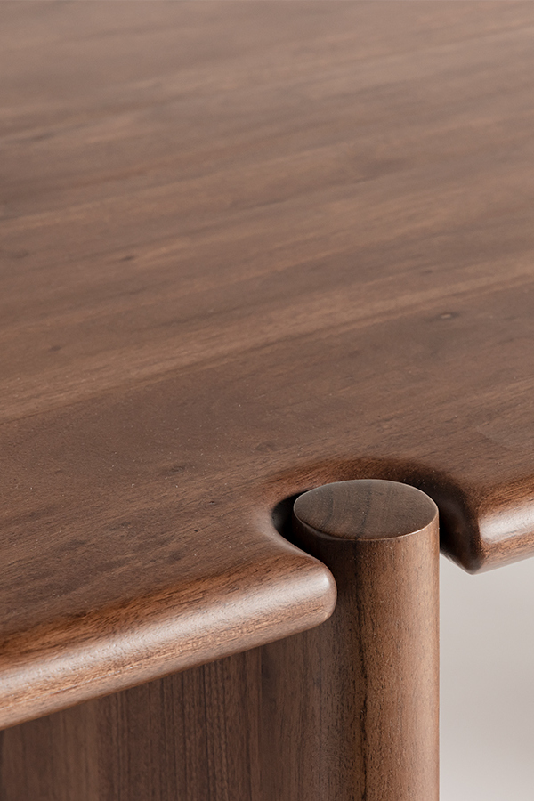 Moss Wood Dining Table Detail 7 - Altar'd State