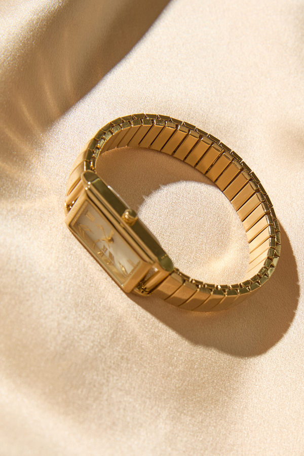 Radiant Gold Stretch Watch Detail 2 - Altar'd State