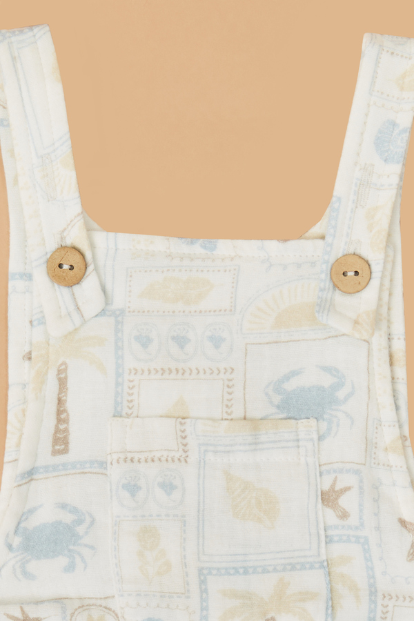 The Beach Patchwork Shortall Detail 2 - Altar'd State