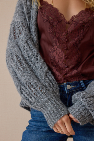 Bette Knit Cardigan - Altar'd State - 