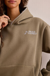 Be Proud of Yourself Hoodie Detail 2 - Altar'd State