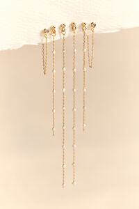 18K Gold Chain Earring Set - Altar'd State