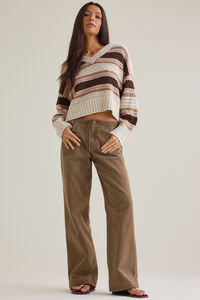 Adley Striped Sweater Detail 2 - Altar'd State