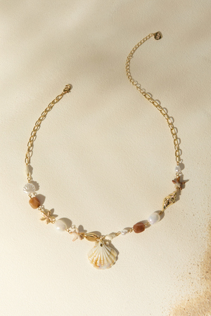 Seashell Charm Necklace - Altar'd State - 