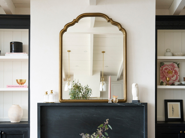 Colette Gilded Wood Mirror - Altar'd State