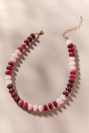 Chloe Multi Colored Beaded Choker - Altar'd State - 