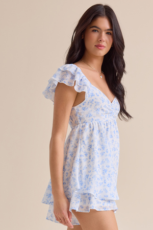 Emmie Double Layered Romper - Altar'd State - 