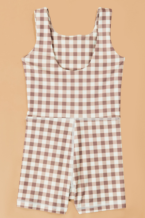 Lena Gingham Unitard - Altar'd State