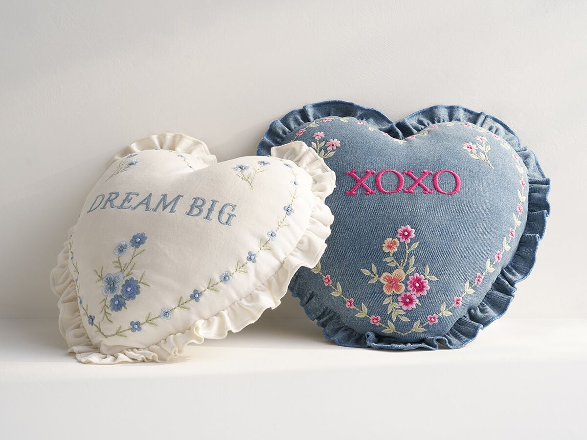 Ava Heart Pillow Detail 3 - Altar'd State