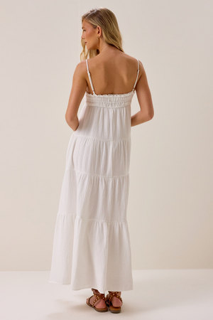 Elle Tiered Babydoll Dress - Altar'd State - 