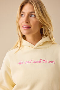 Stop And Smell The Roses Hoodie Detail 2 - Altar'd State
