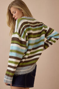 Tomi Multicolor Sweater Detail 4 - Altar'd State