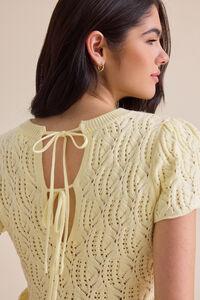 Lexie Pointelle Top Detail 5 - Altar'd State