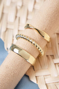 The Water Proof Collection Twisted Ring Set Detail 2 - Altar'd State