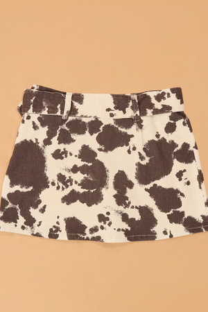 Georgia Cow Twill Skort - Altar'd State