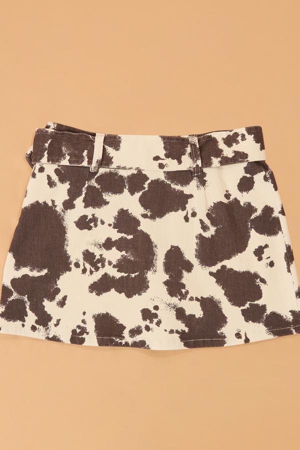 Georgia Cow Twill Skort Detail 4 - Altar'd State