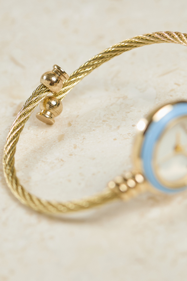 Cuff Enamel Round Watch Detail 3 - Altar'd State
