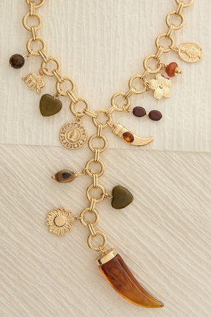 Sedona Statement Charm Necklace - Altar'd State - 