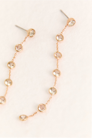 Eden Linear Dangle Earrings - Altar'd State - 