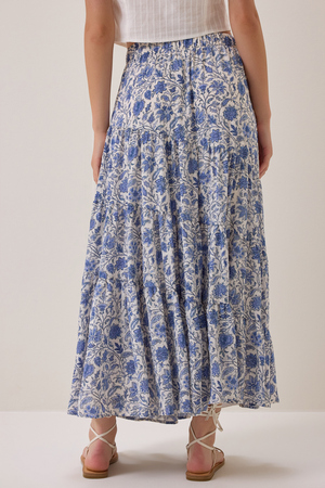 Solara Tiered Maxi Skirt - Altar'd State - 