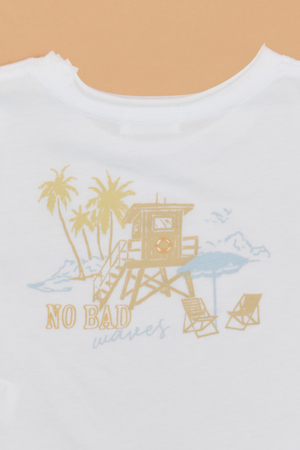 No Bad Waves Tee - Altar'd State - 