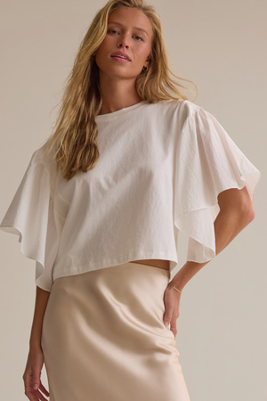 Faye Flutter Sleeve Top - Altar'd State - 