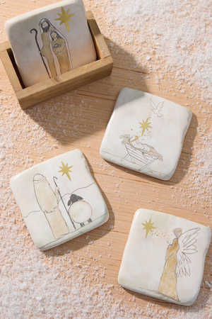 Nativity Coasters