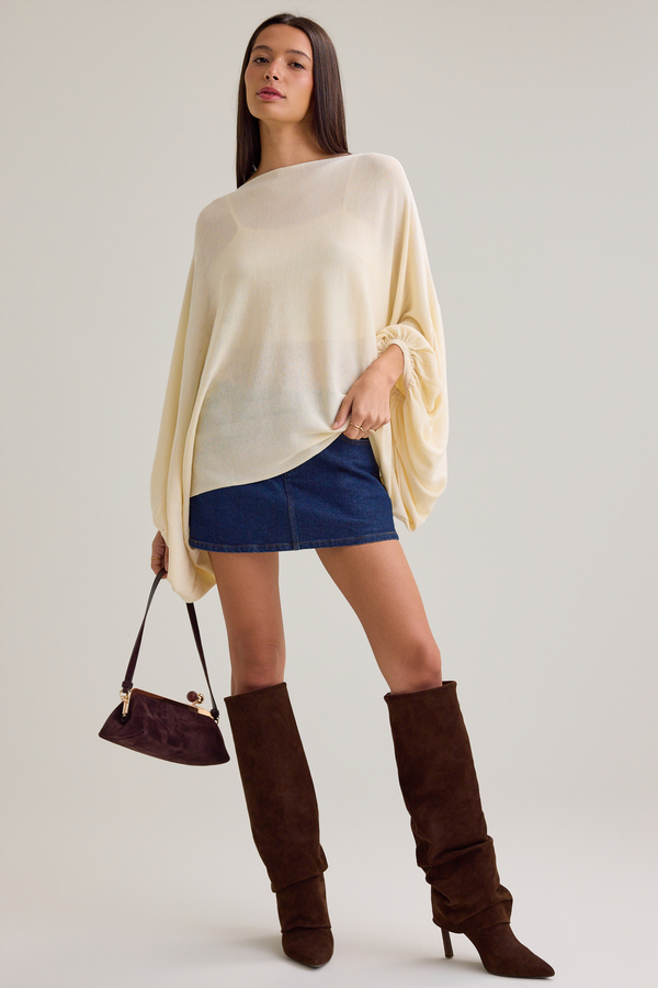 Tabor Dolman Sleeve Top Detail 2 - Altar'd State