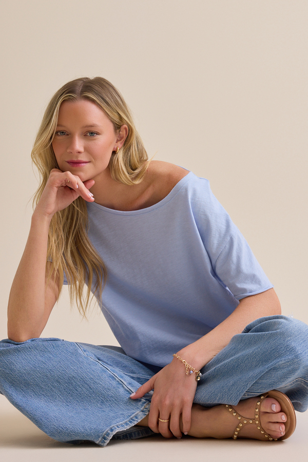 Alyssa Boatneck Tee - Altar'd State