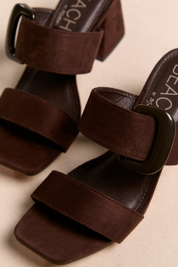 Matisse Sally Suede Block Heel Detail 2 - Altar'd State