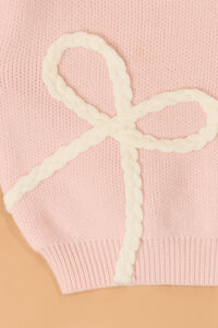 Briar Braided Bow Sweater Detail 3 - Altar'd State