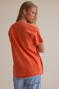 Oyster Club Oversized Tee Detail 5 - Altar'd State