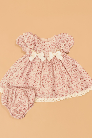 Ditsy Floral Bow Dress - Altar'd State - 