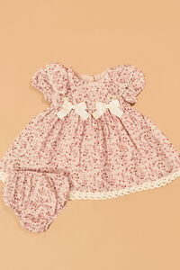 Ditsy Floral Bow Dress Detail 2 - Altar'd State