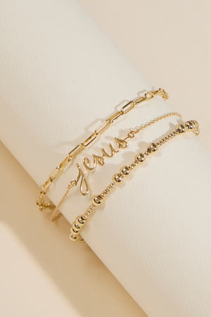 Jesus Bracelet Pack - Altar'd State
