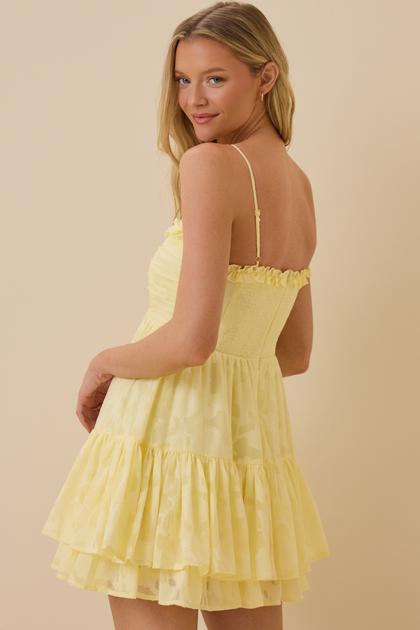 Harper Floral Mini Dress Detail 4 - Altar'd State