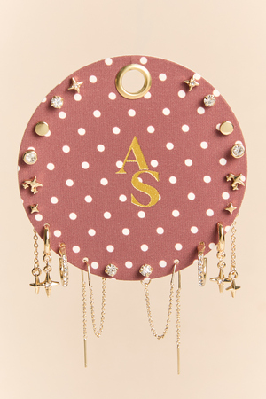 Avery Polka Dot Earring Set - Altar'd State - 