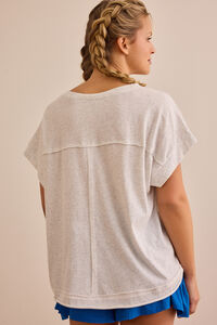 Summit Drift Flowy Tee Detail 4 - Altar'd State