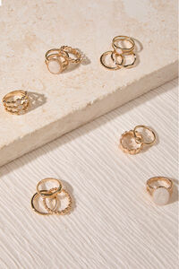 Textured Muse Ring Set Detail 2 - Altar'd State