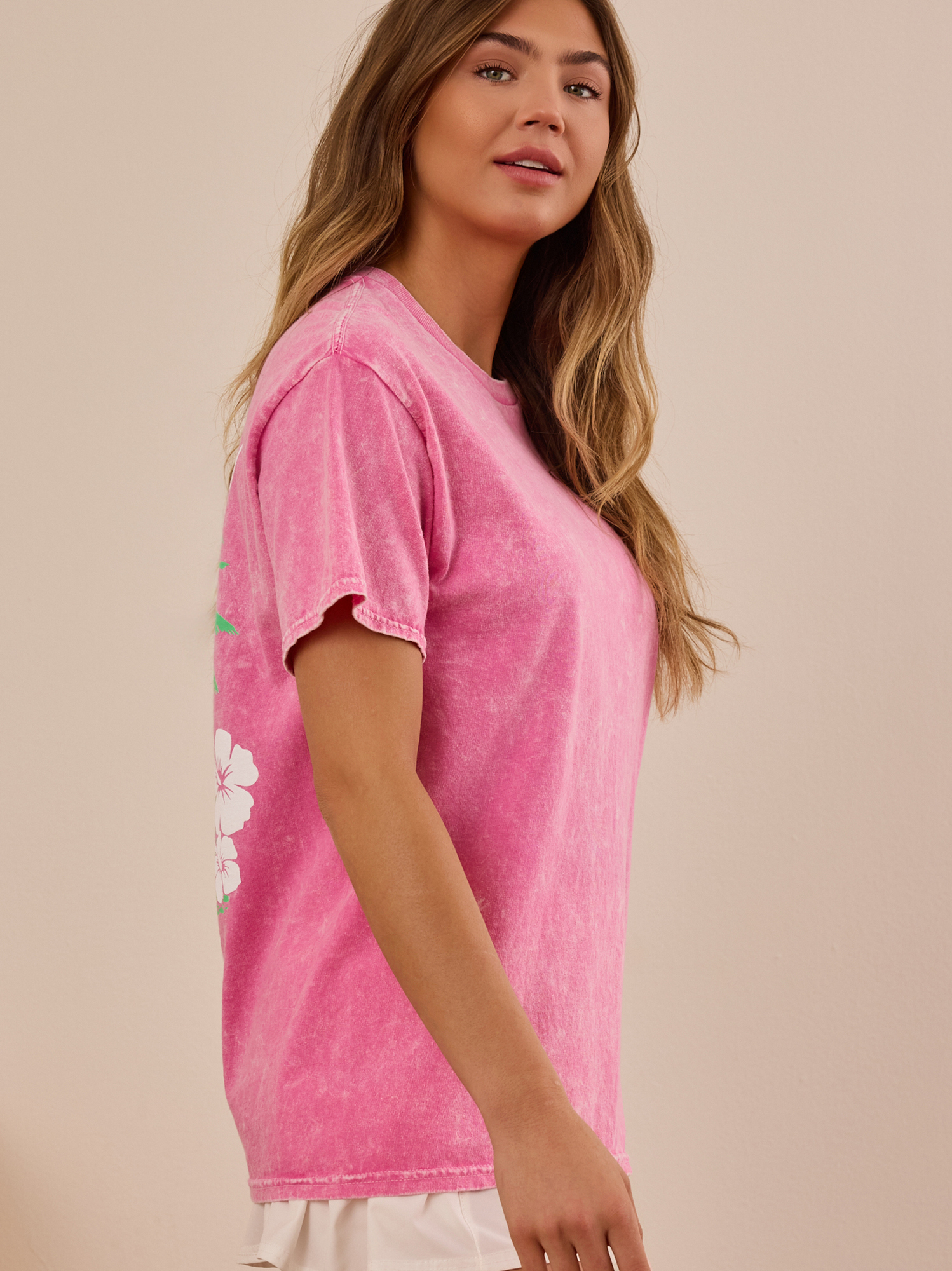 Take Me To Florida Graphic Tee in Pink | AS Revival