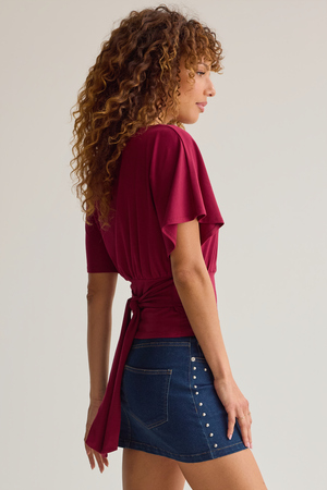 Mina Boatneck Fitted Top - Altar'd State