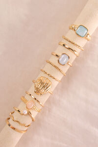Shell Stacking Ring Set - Altar'd State