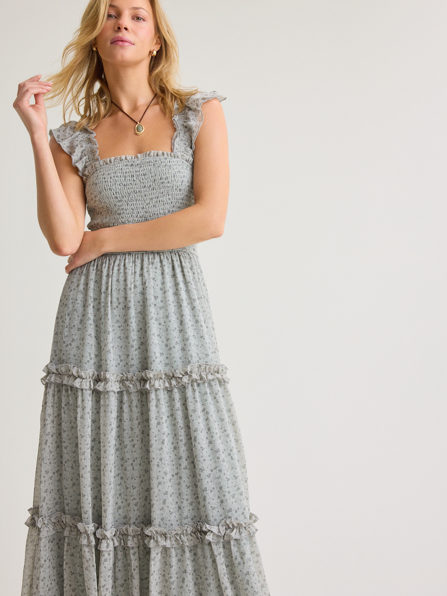 altar'd state blake beaded dress Altar'd State | Tyla Beaded Dress | TAUPE | Material: 100% Polyester