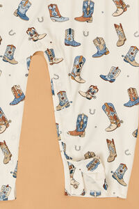 Buckaroo Boots Collared Romper Detail 3 - Altar'd State