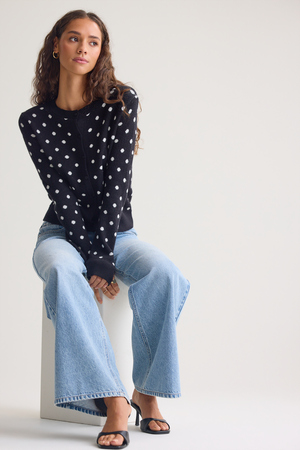 Danica Fitted Crew Sweater - Altar'd State - 